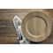 13&#x22; Gray Woodgrain Charger by Celebrate It&#x2122;